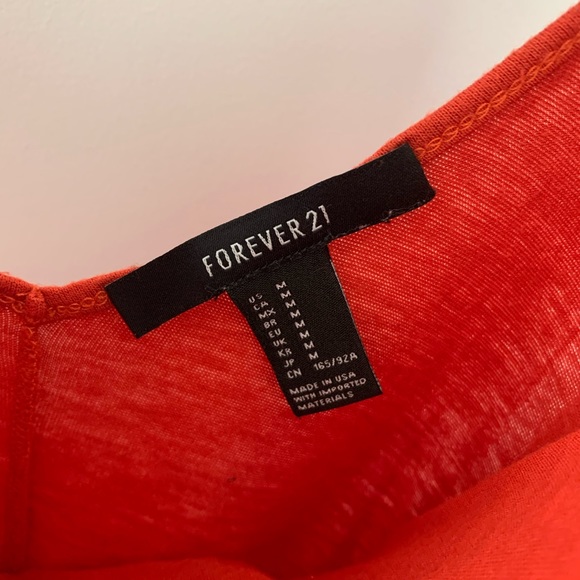 Strappy red/orange sundress - Picture 2 of 2